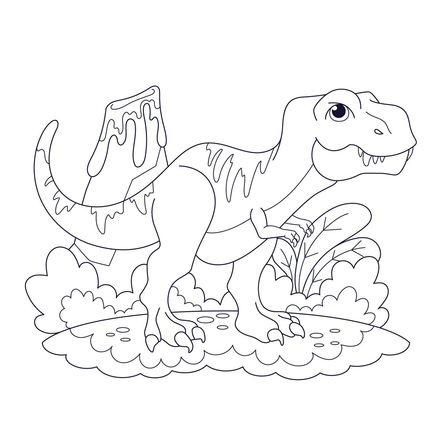 Dinosaur Coloring Book